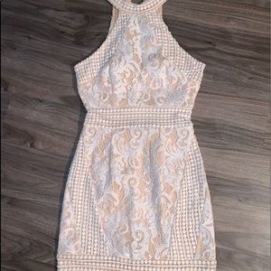 White lace dress
